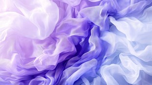 梦幻渐变紫色轻柔织物
