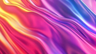 梦幻炫彩流体波纹背景