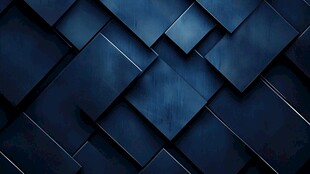 深蓝色立体方块拼接背景