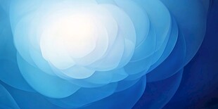 梦幻蓝色渐变光晕背景