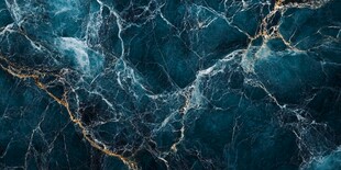 蓝金大理石纹理背景图