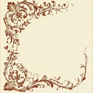 复古欧式花纹装饰边框