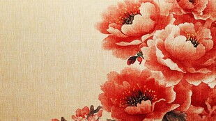 国画牡丹图 尽显富贵之美