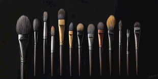 多样化妆刷展示