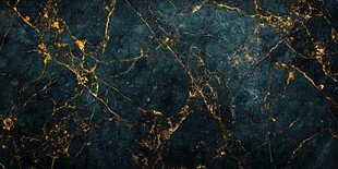 深蓝金纹大理石纹理背景