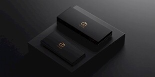 黑色精致包装盒展示