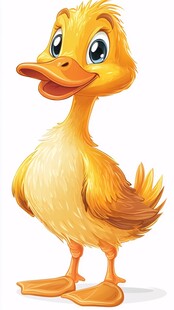 可爱小黄鸭卡通形象