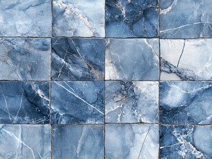 蓝灰色大理石瓷砖纹理