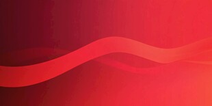 红色渐变波浪背景图