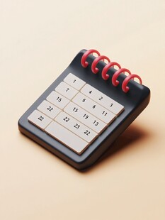 迷你日历摆件 精致小物件