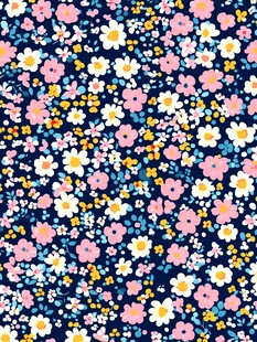 碎花图案 多彩花卉背景