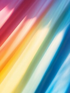 彩虹色渐变抽象背景图