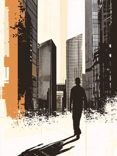 都市独行客的剪影时刻