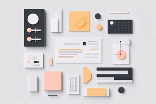 简约风品牌视觉设计元素