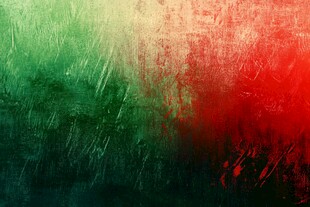 红绿渐变斑驳纹理背景