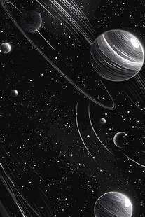 黑白星际 行星的梦幻宇宙