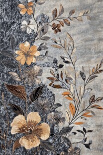 复古花卉纹理艺术图案