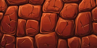 红棕色石块拼接纹理背景