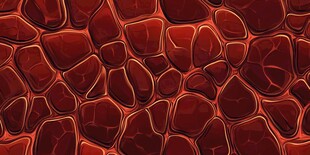 红色裂纹石块纹理背景图