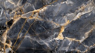 黑金大理石纹理特写