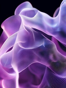 梦幻紫色流体动态纹理