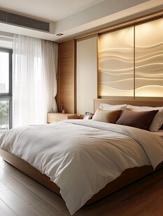 现代简约风温馨舒适卧室