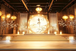 中式典雅婚礼仪式场地