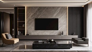 现代简约风客厅时尚设计