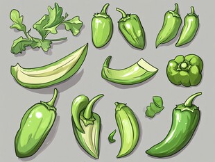 青椒插画集合