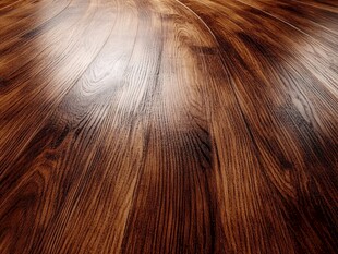 优质深色实木地板纹理特写