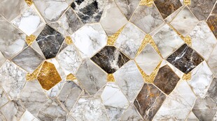 奢华大理石拼花瓷砖纹理