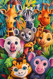欢乐丛林动物大集合