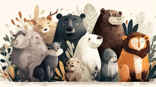 可爱动物大集合