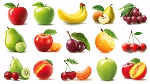 多彩新鲜水果大集合