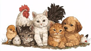 可爱宠物大集合