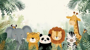 森林动物大聚会