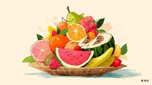 缤纷水果篮 开启美味之旅