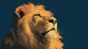 威严雄狮 尽显王者风范