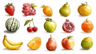 多彩水果集合