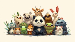 可爱动物大集合