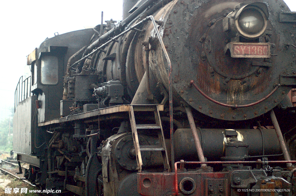 废旧火车