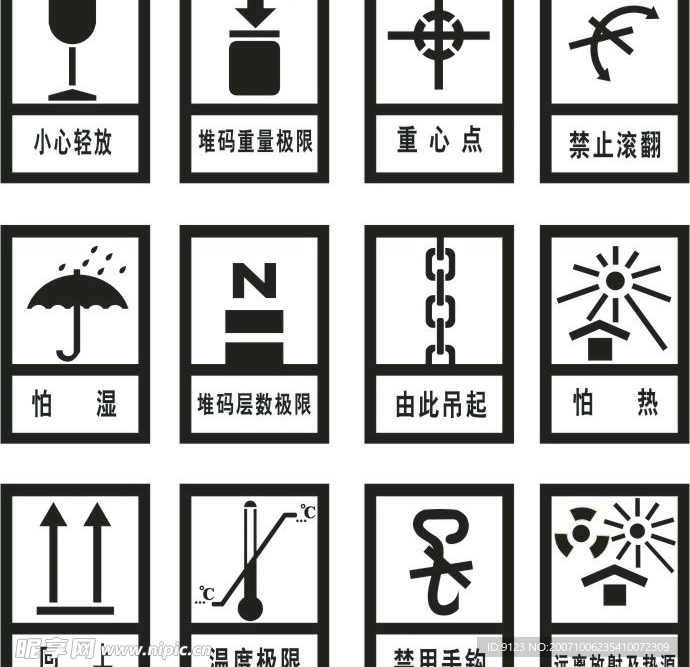 包装储运图示标志