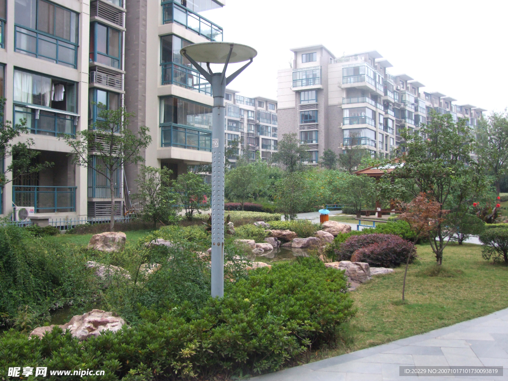 高档住宅区景观