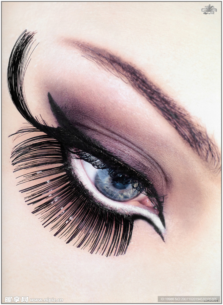 彩妆女人　女性