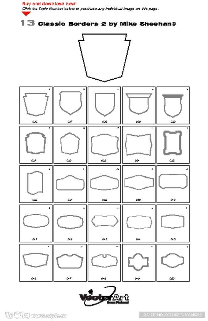 各种实用的边框矢量素材-1