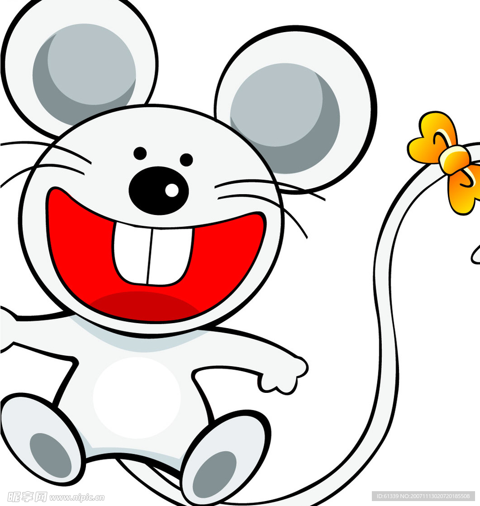 2008 新年 元旦 鼠年 素材