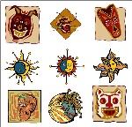 素材 非洲风情  多图 矢量文件 ai