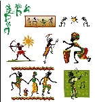 非洲风情  多图 矢量文件 ai