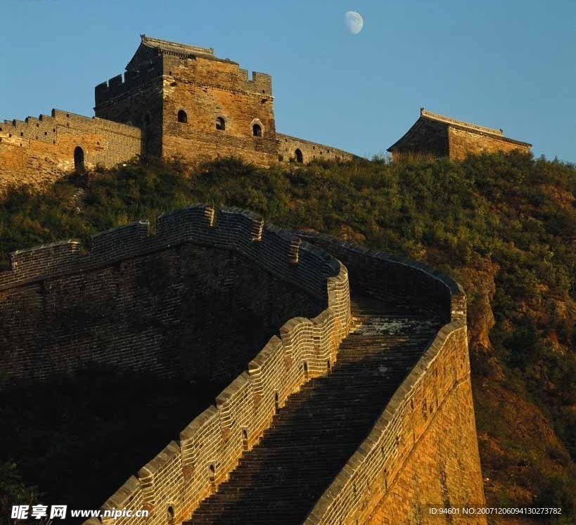 长城风景素材