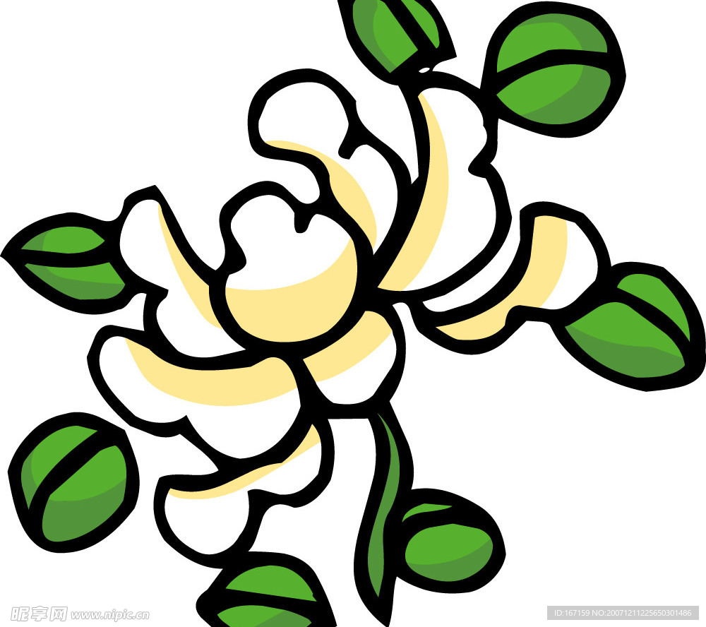 彩色花纹图案(444)